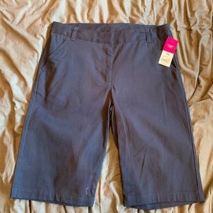 Boys blue uniform shorts